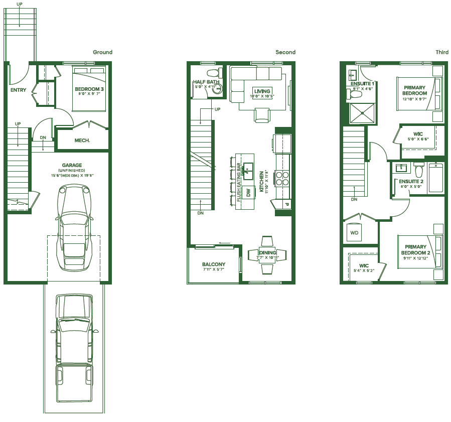 The Grove Townhome - Wildflower, Airdrie