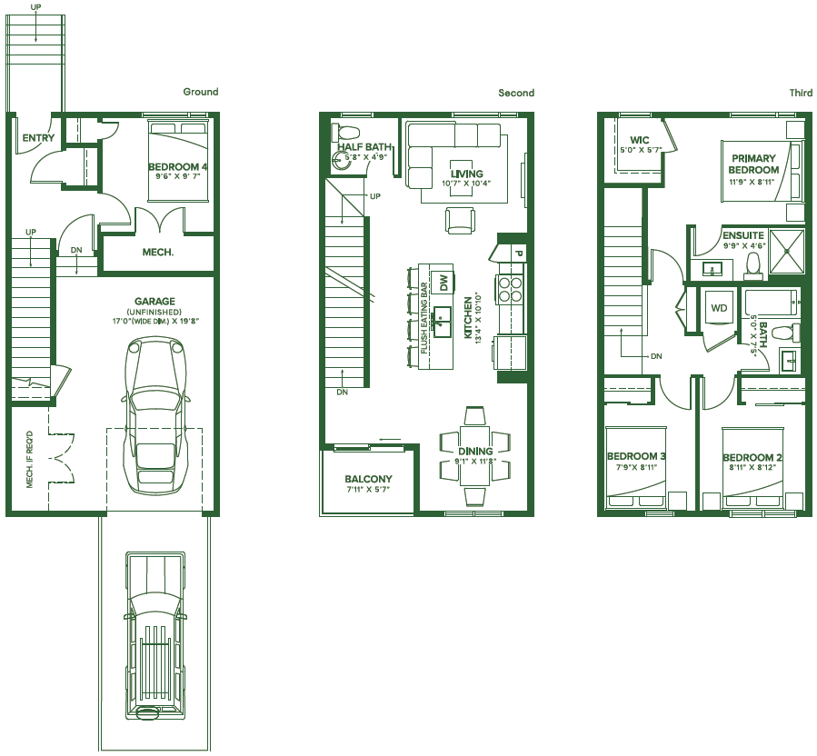 The Grove Townhome - Wildflower, Airdrie