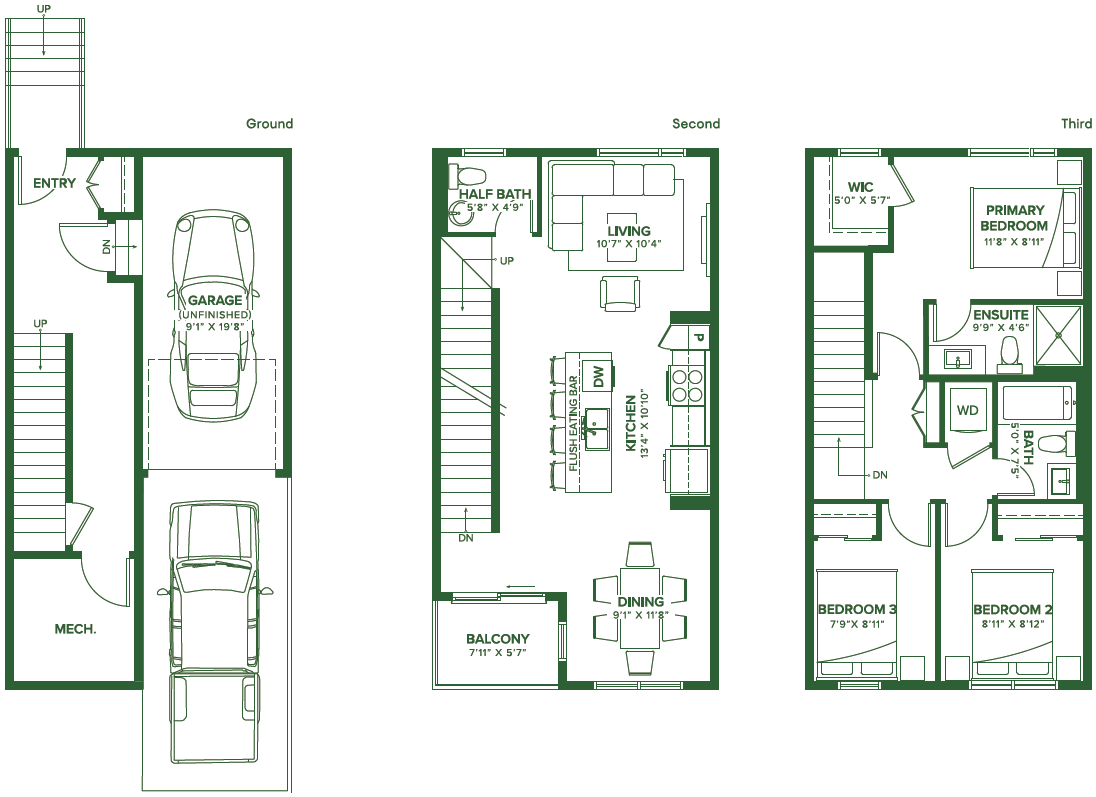 The Grove Townhome - Wildflower, Airdrie