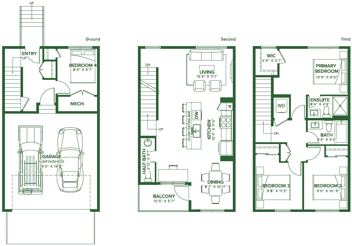 The Grove Townhome - Wildflower, Airdrie