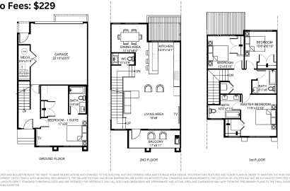 4 Bed 3.5 Bath Townhome - Redstone, Calgary