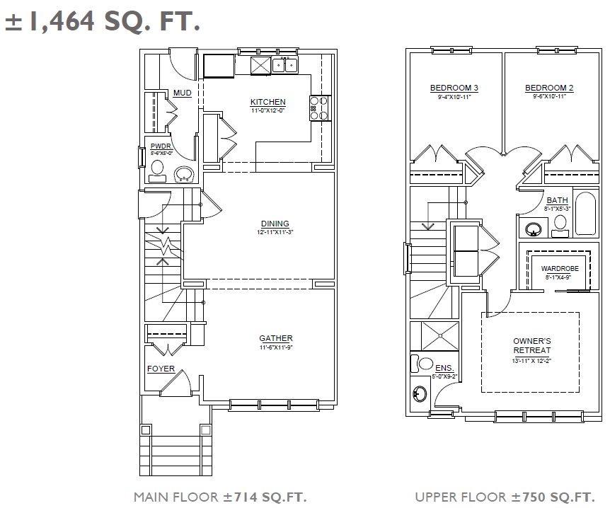 Laned Homes TH - Bridgeport, Chestermere
