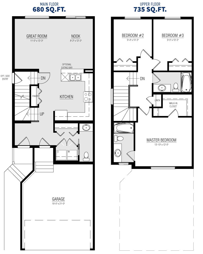 Front Garage Duplex LMB - Saxony Glen, SW Edmonton Front Garage Duplex LMB - Saxony Glen, SW Edmonton